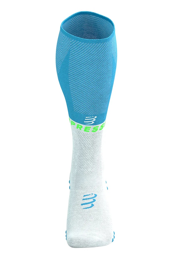 Compressport skarpety sportowe Full Socks Oxygen SU00050B niebieski SS25