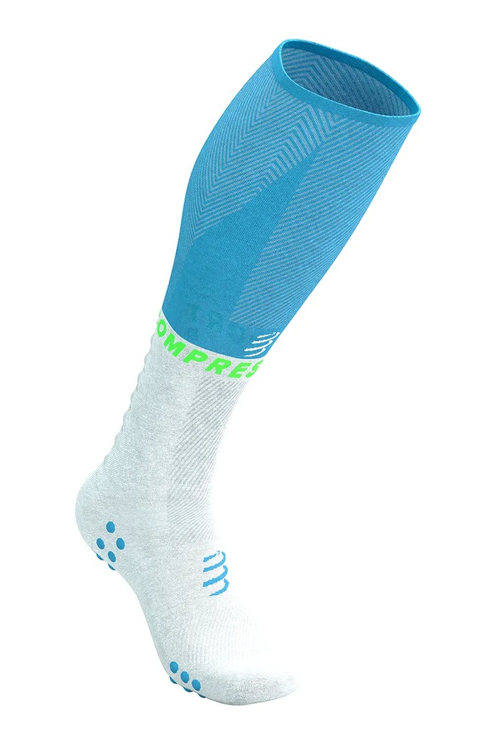 Odzież Compressport skarpety sportowe Full Socks Oxygen SU00050B niebieski