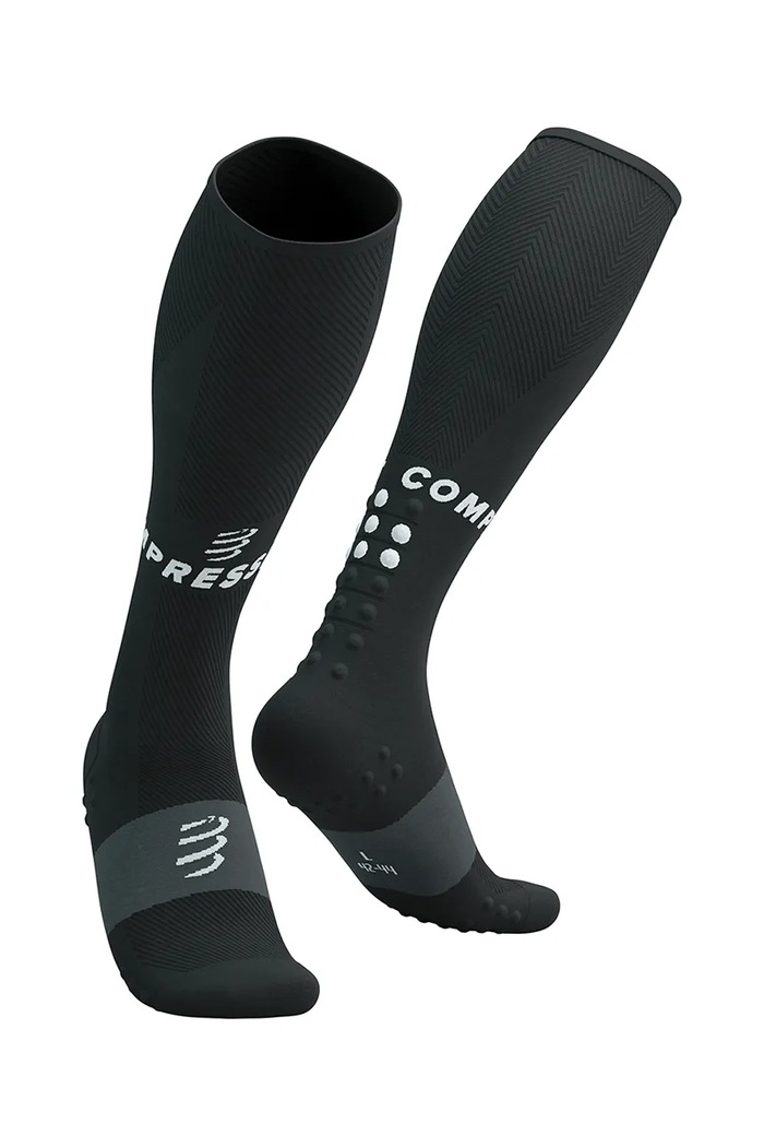 Compressport skarpety sportowe Full Socks Oxygen czarny SU00050B