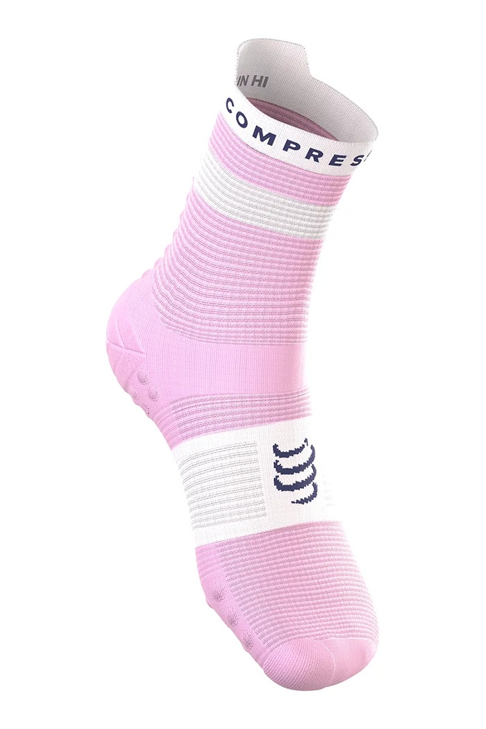 Odzież Compressport skarpety sportowe Pro Racing v4.0 XU00046B różowy
