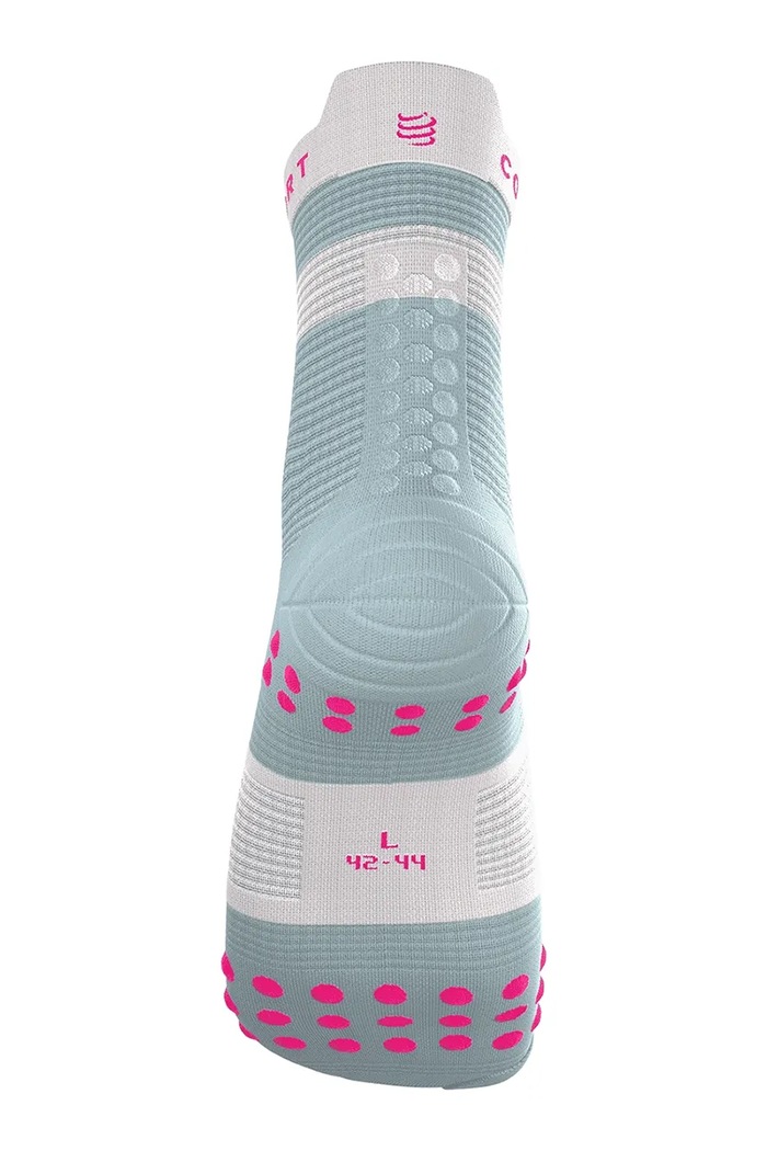 Ρούχα Κάλτσες Compressport Pro Racing Socks v4.0 Run High XU00046B τιρκουάζ