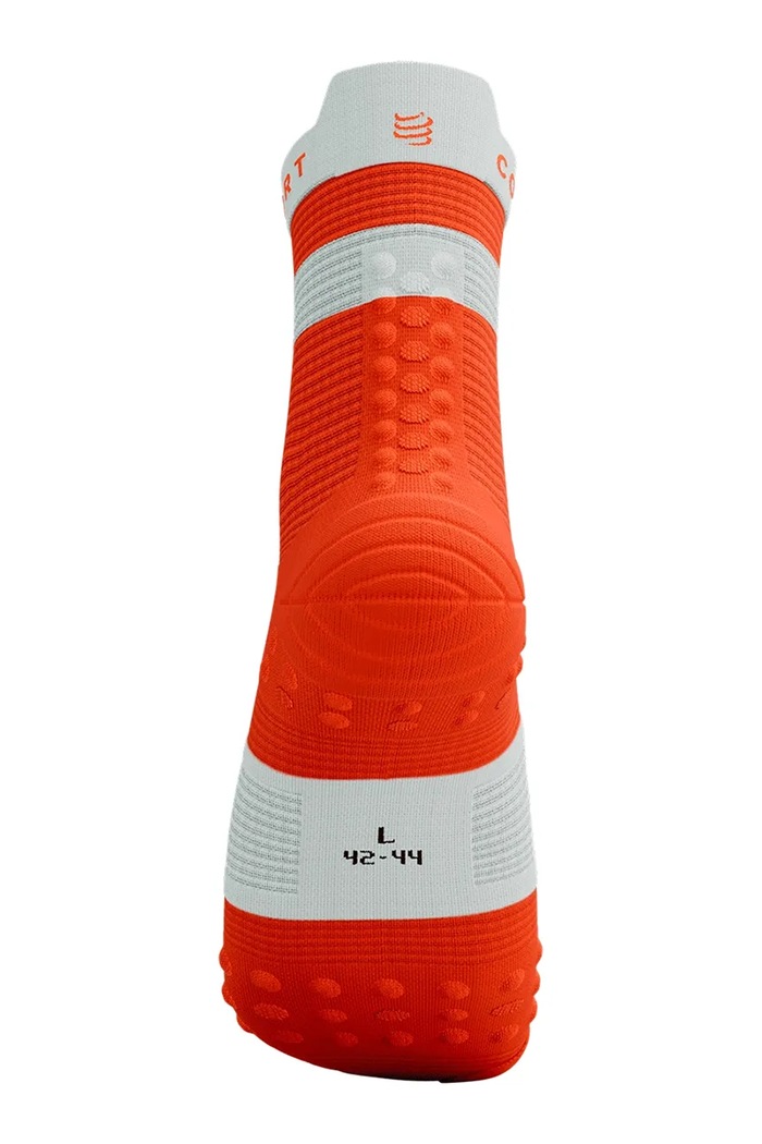 Ρούχα Κάλτσες Compressport Pro Racing Socks v4.0 Run High XU00046B πορτοκαλί