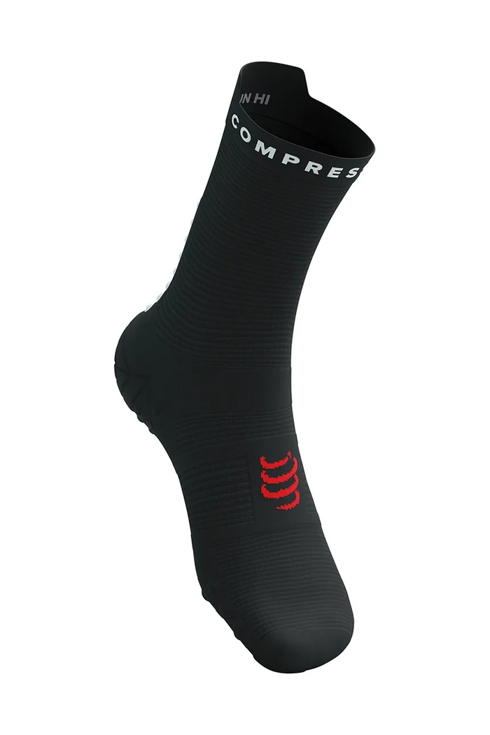 Compressport sosete Pro Racing Socks v4.0 Run High XU00046B negru SS26