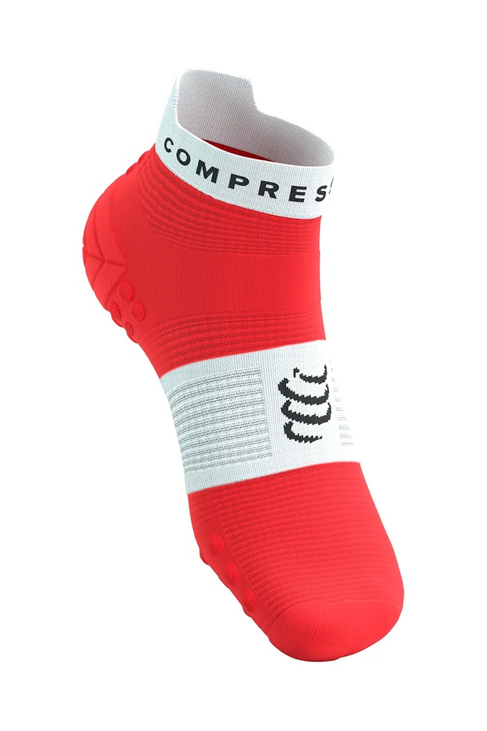 Ponožky Compressport Pro Racing Socks v4.0 Run Low XU00047B červená SS26