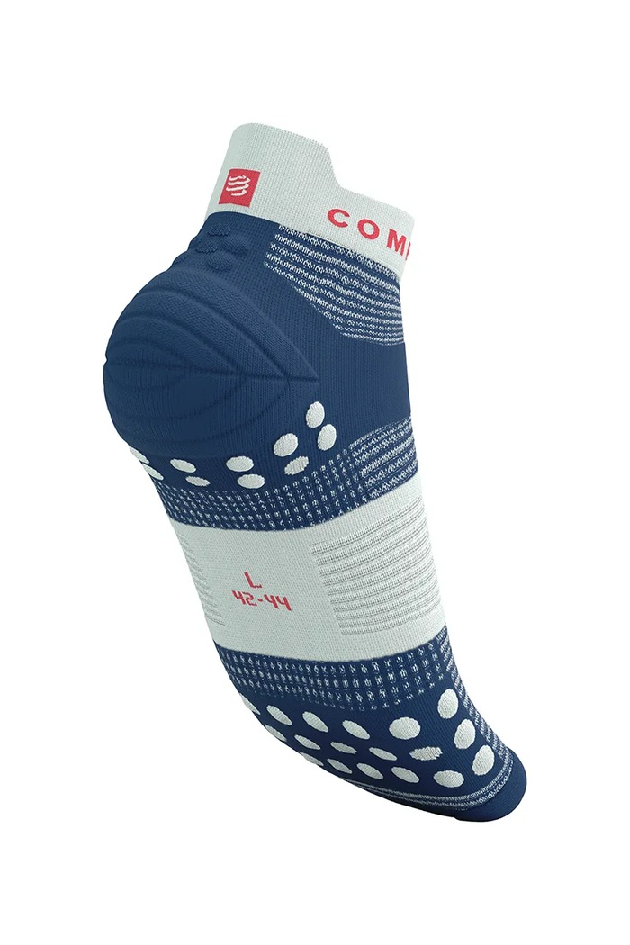 Ponožky Compressport Pro Racing Socks v4.0 Run Low modrá XU00047B