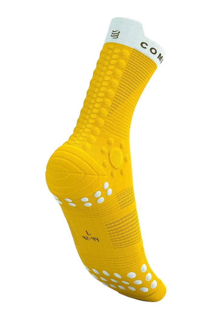 Κάλτσες Compressport Pro Racing Socks v4.0 Trail XU00048B κίτρινο SS26