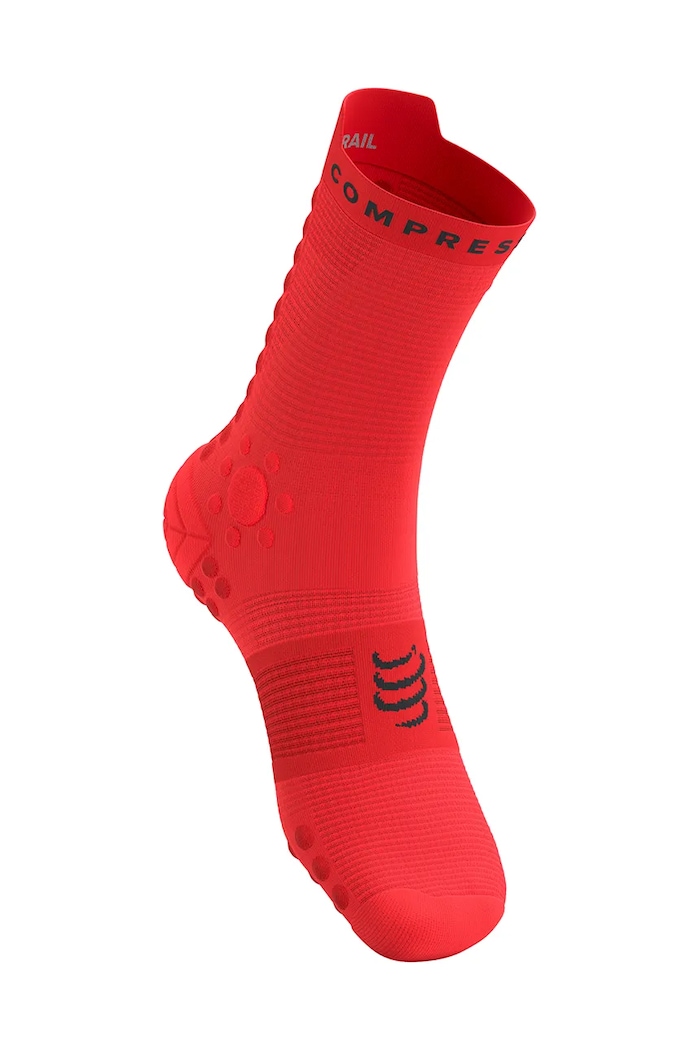 Nogavice Compressport Pro Racing Socks v4.0 Trail XU00048B rdeča SS26