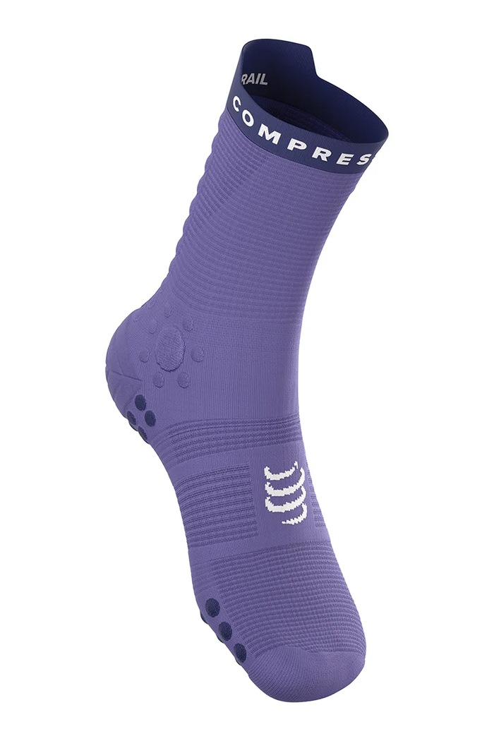 Odzież Compressport Skarpety sportowe Pro Racing v4.0 XU00048B fioletowy