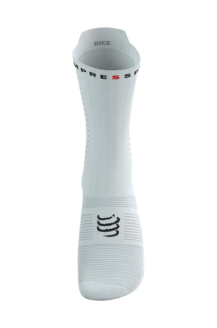 Compressport sosete Pro Racing Socks v4.0 Bike XU00049B alb SS26