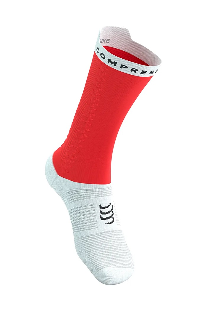 Ponožky Compressport Pro Racing Socks v4.0 Bike XU00049B červená SS26