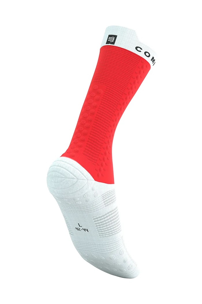 Oblečení Ponožky Compressport Pro Racing Socks v4.0 Bike XU00049B červená