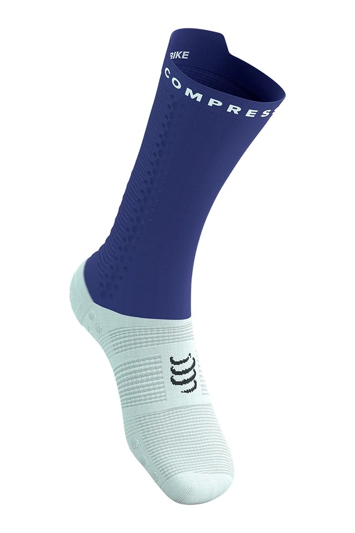 Κάλτσες Compressport Pro Racing Socks v4.0 Bike XU00049B μωβ SS26