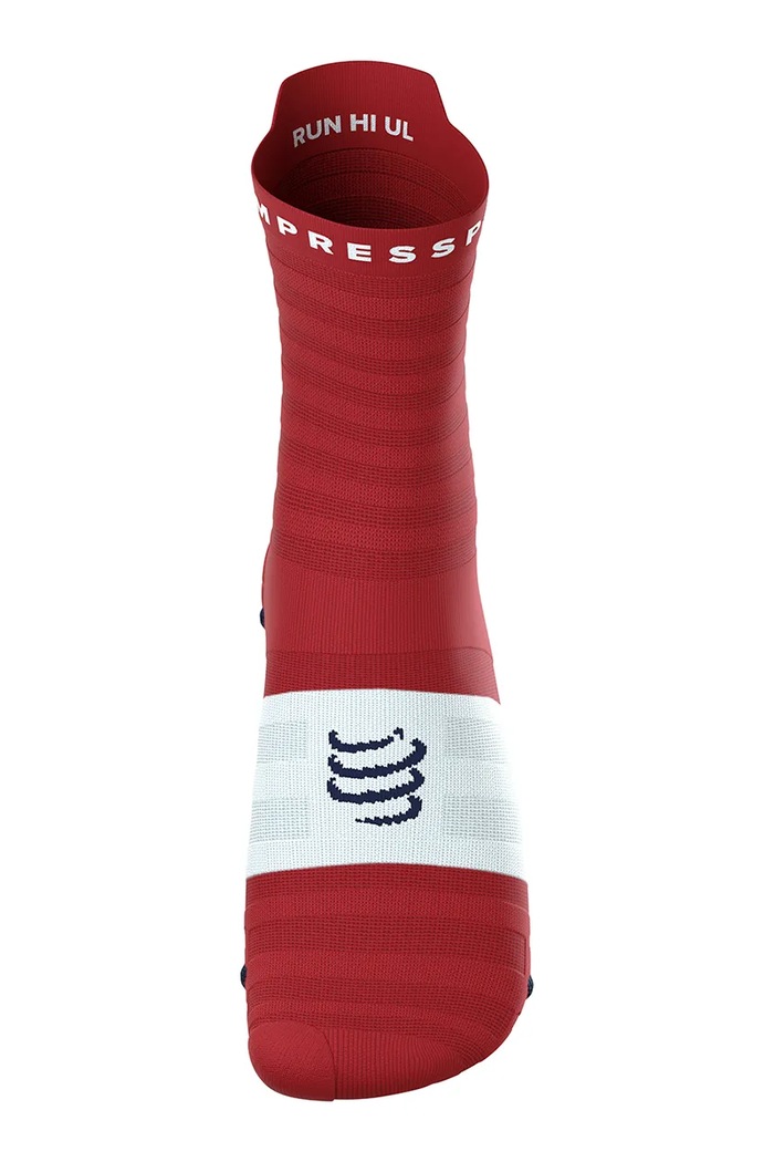 Compressport skarpety sportowe ProRacingSocks v4.0 Ultralight XU00050B bordowy SS26