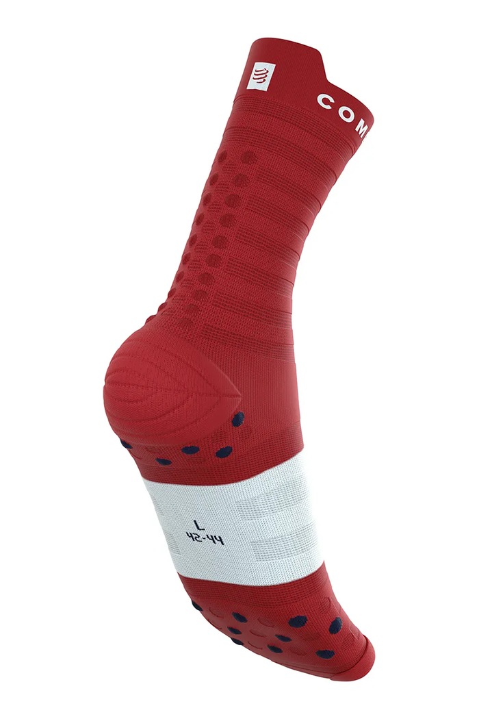 Compressport skarpety sportowe ProRacingSocks v4.0 Ultralight bordowy XU00050B