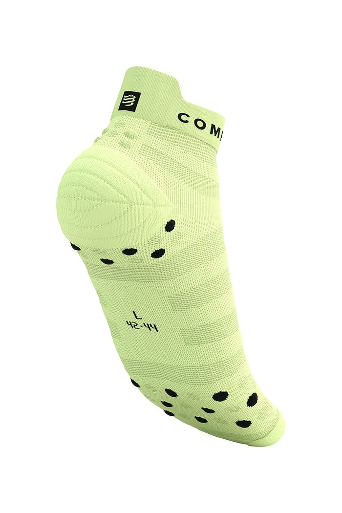 Ponožky Compressport Pro Racing Socks v4.0 Ultralight Run Low zelená XU00051B