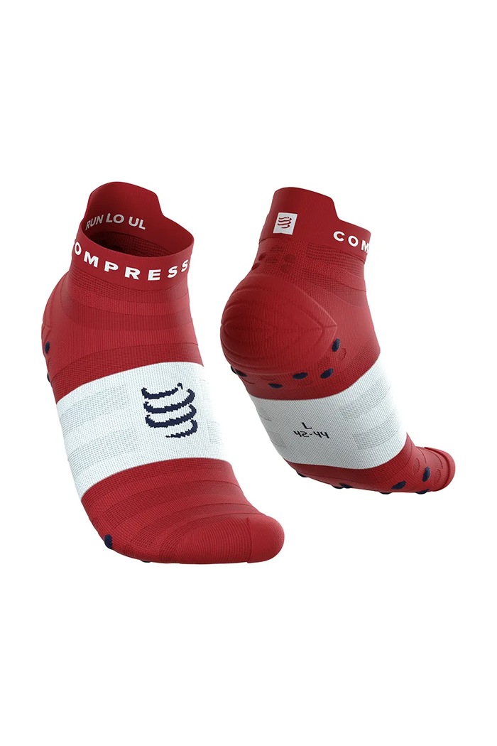Compressport skarpety sportowe ProRacingSocks v4.0 Ultralight bordowy XU00051B
