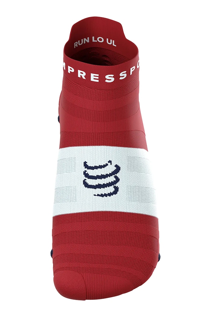 Compressport skarpety sportowe ProRacingSocks v4.0 Ultralight XU00051B bordowy SS26