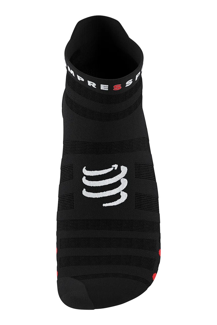 Compressport șosete Pro Racing Socks v4.0 Ultralight Run Low XU00051B negru SS26