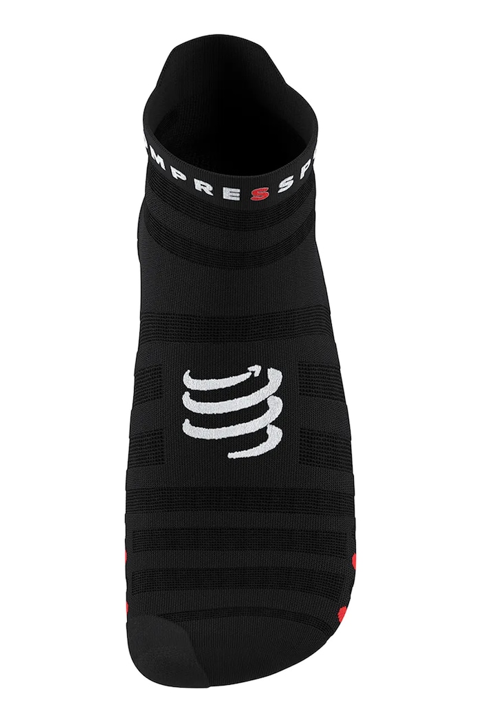 Compressport șosete Pro Racing Socks v4.0 Ultralight Run Low XU00051B negru SS26
