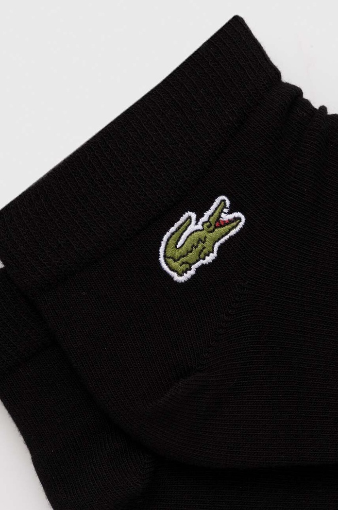 Lacoste calzini pacco da 2 RA4183T nero SS24