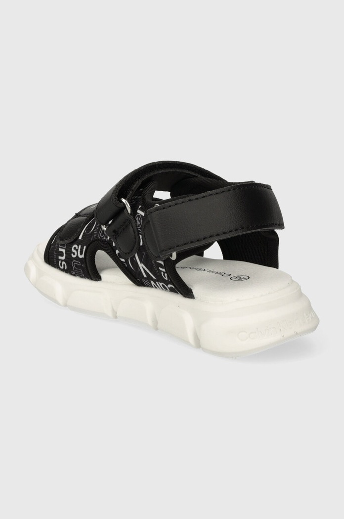 Chłopiec Calvin Klein Jeans sandały dziecięce V1B2.80906.24.29 czarny