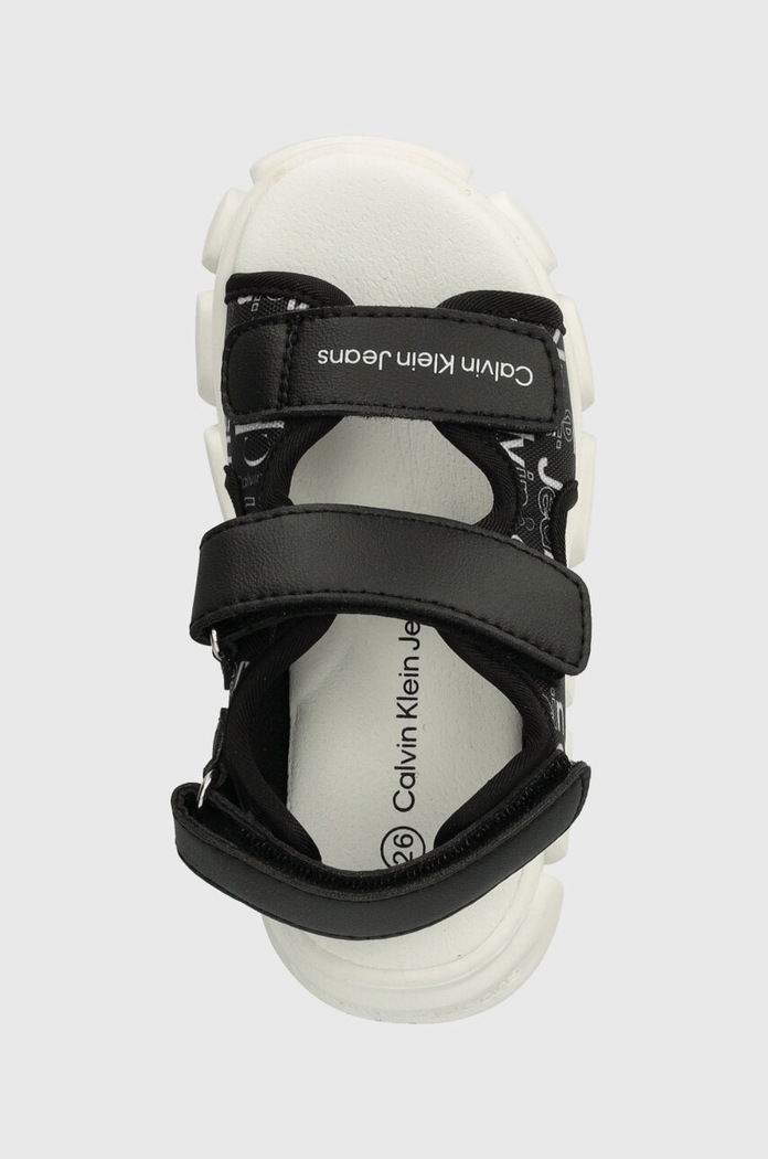 Calvin Klein Jeans sandały dziecięce czarny V1B2.80906.24.29