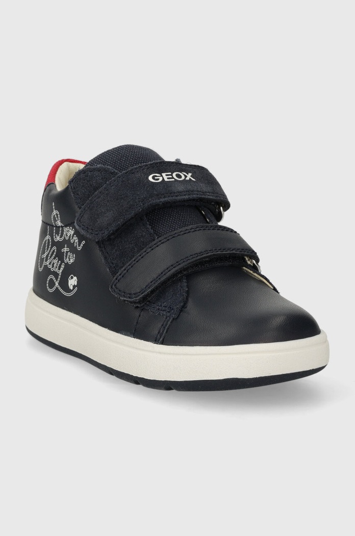 Detské kožené tenisky Geox BIGLIA B044DD.00822.18.26 tmavomodrá SS24
