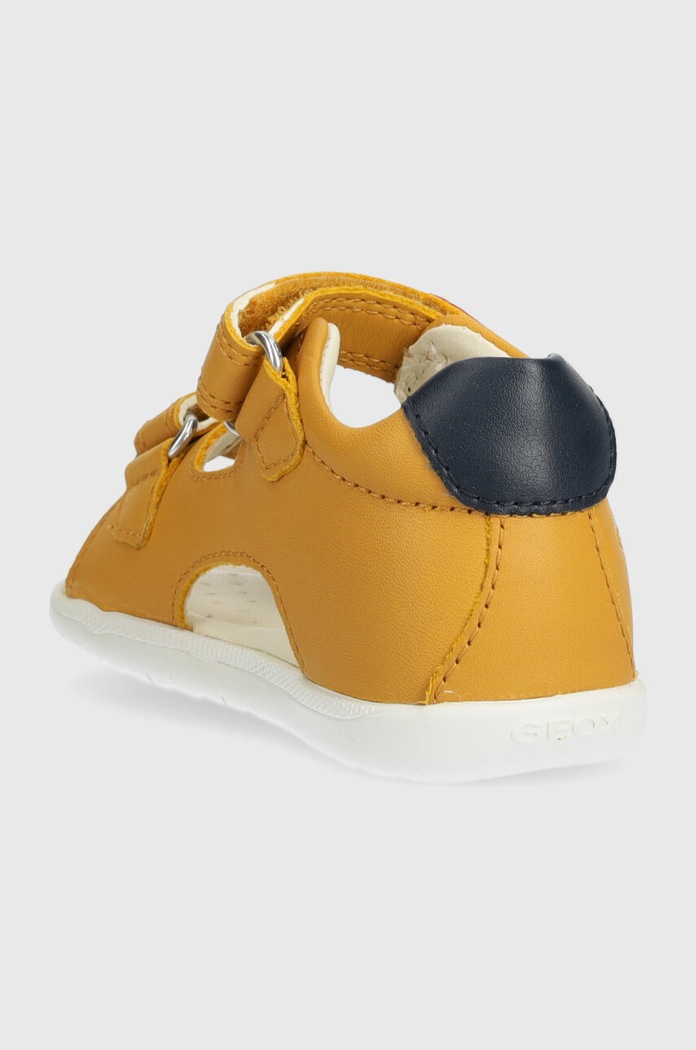 Băieți Geox Sandale din piele pentru copii SANDAL MACCHIA B254VB.08554.18.26 galben