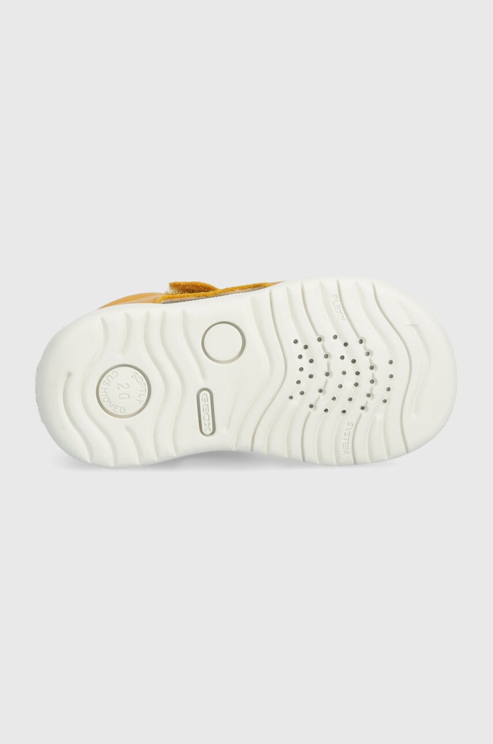Sandale din piele pentru copii SANDAL MACCHIA Geox galben B254VB.08554.18.26
