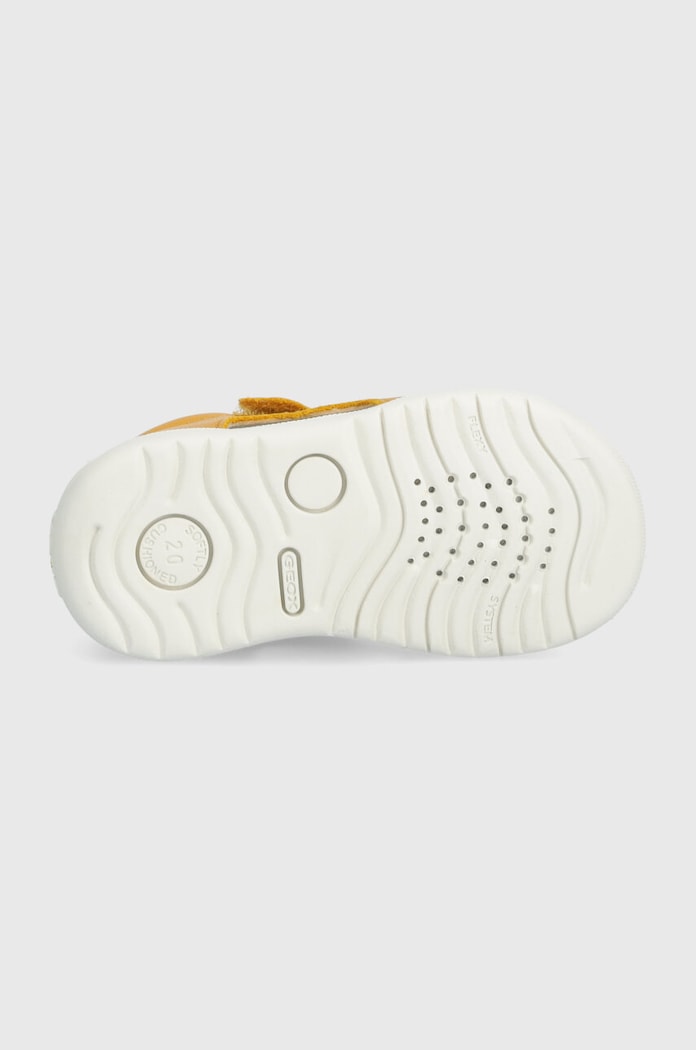 Sandale din piele pentru copii SANDAL MACCHIA Geox galben B254VB.08554.18.26