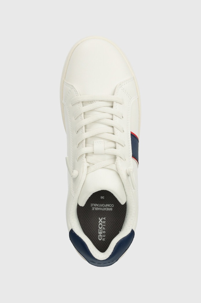 Sneakers pentru copii ECLYPER Geox J36LSB.05411.36.39 alb