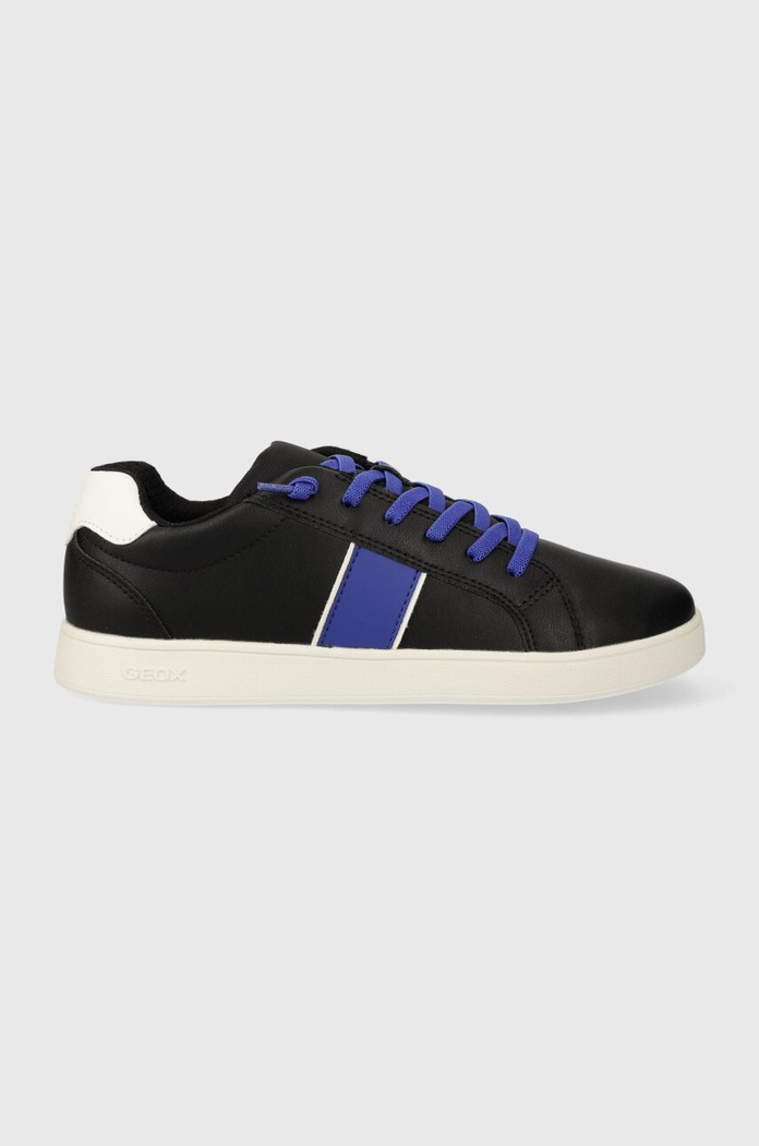 Geox sneakersy dziecięce ECLYPER imitacja skóry licowej czarny J36LSB.05411.36.39