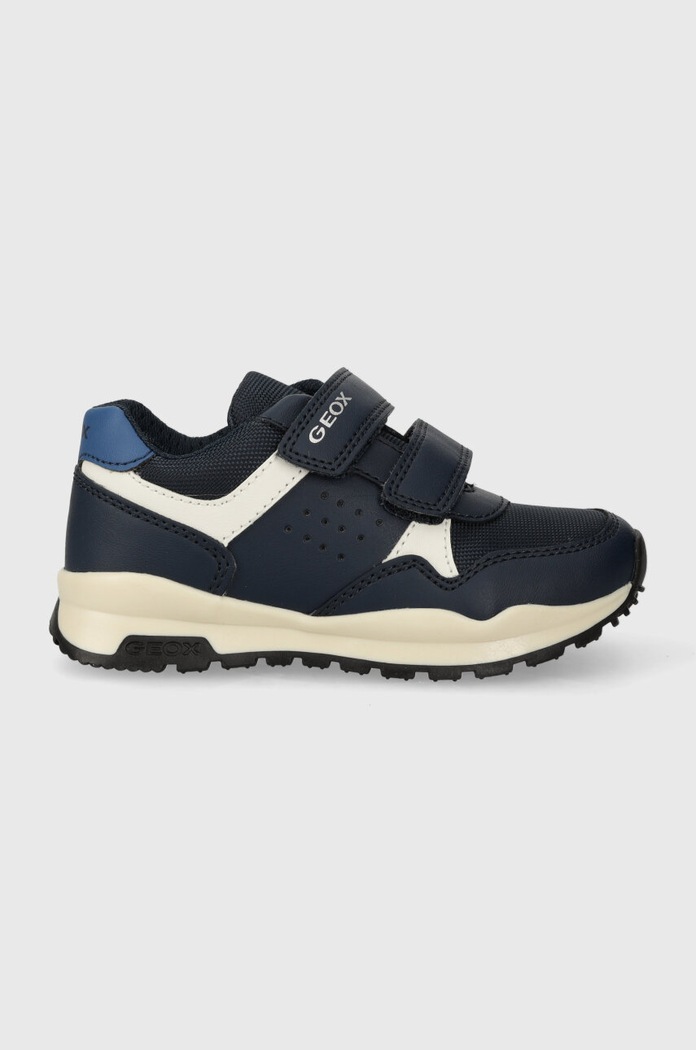 Dětské sneakers boty Geox PAVEL imitace kůže modrá J4515A.054FU.24.27