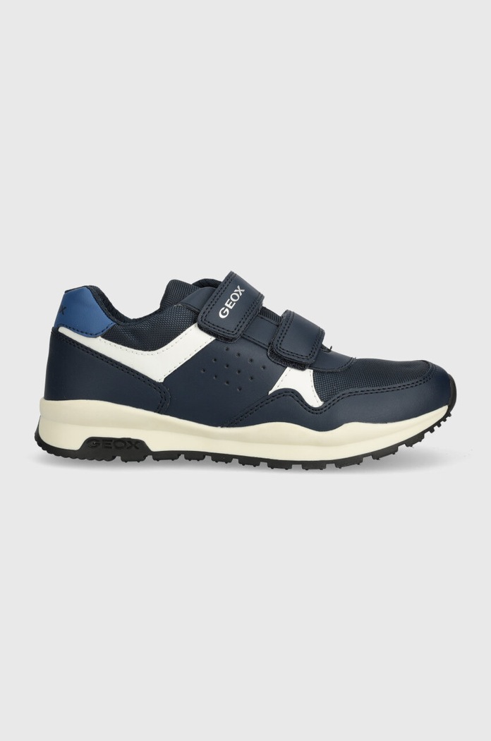 Geox sneakersy dziecięce PAVEL imitacja skóry licowej granatowy J4515A.054FU.28.35