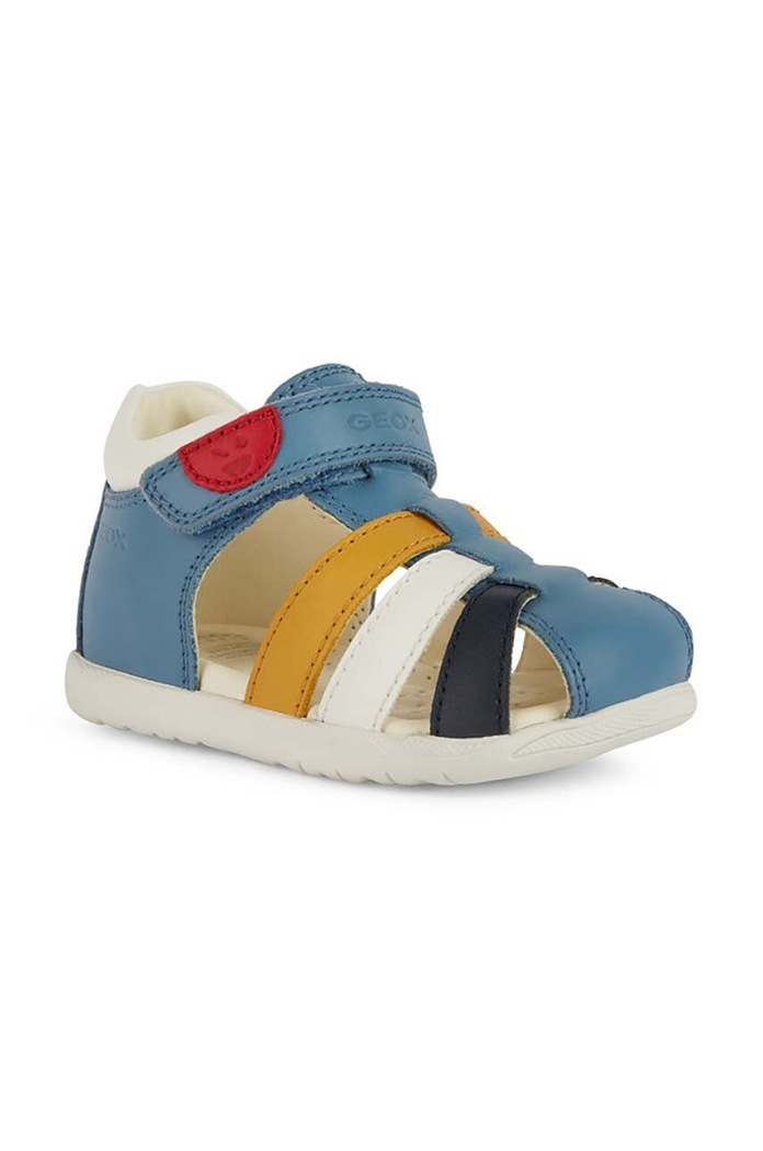 Παιδικά δερμάτινα σανδάλια Geox SANDAL MACCHIA B254VA.085BC. πολύχρωμο SS25
