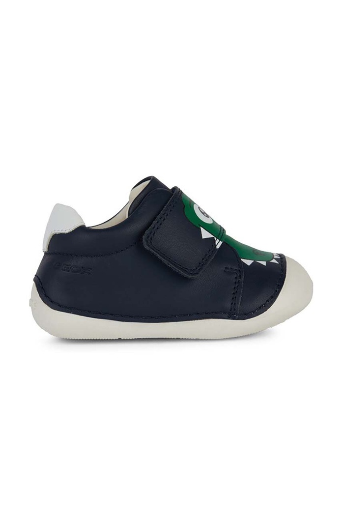Geox incaltaminte din piele pentru copii TUTIM B3539C.00085. bleumarin SS24