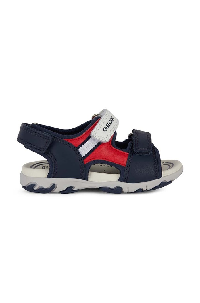 Geox sandały dziecięce SANDAL FLAFFEE tekstylny granatowy B4559A.08515.20.23