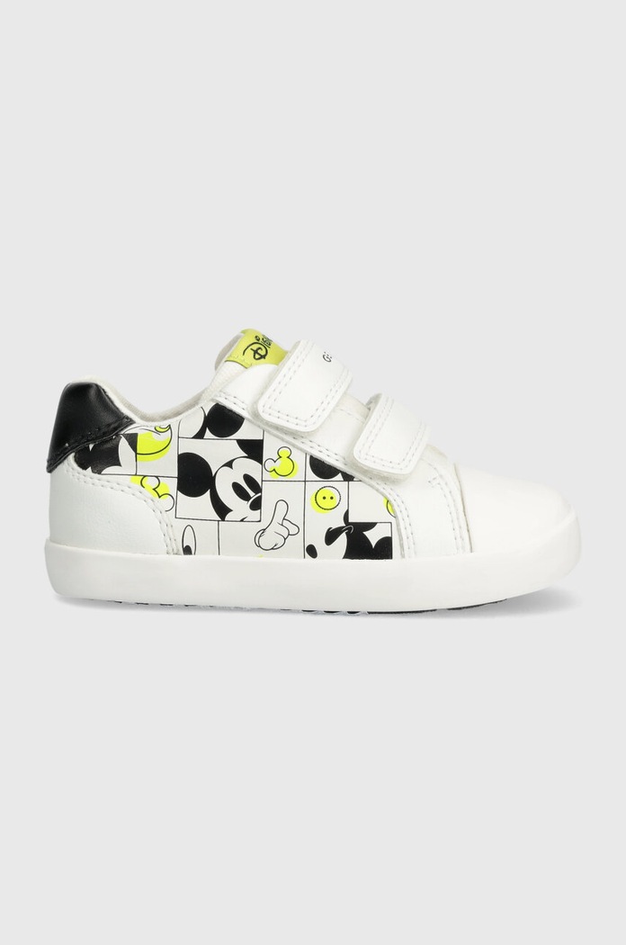 Geox sneakersy dziecięce x Disney syntetyczny biały B45A7D.08554.20.23