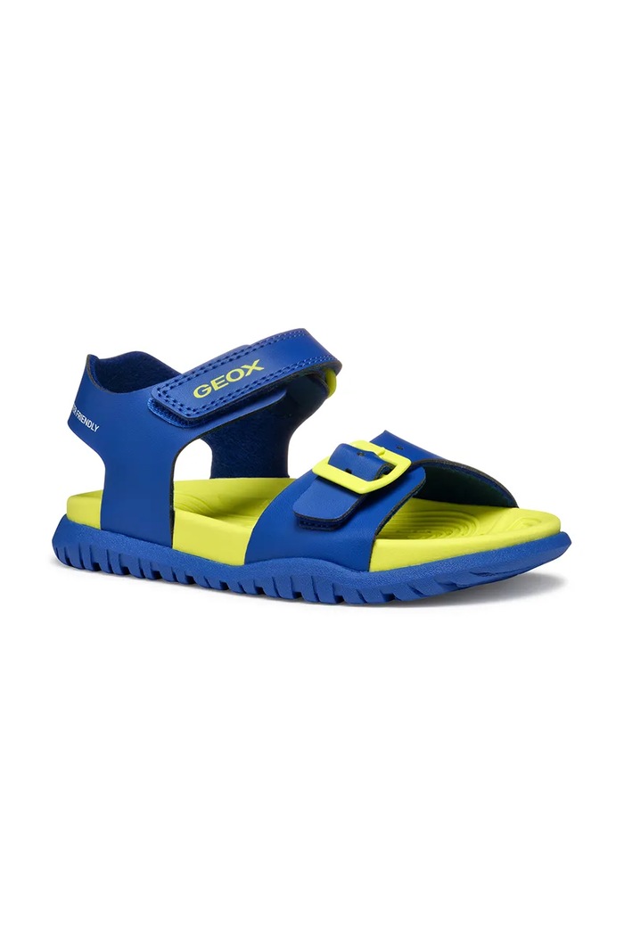 Geox sandále s otvorenou pätou detské SANDAL FUSBETTO modrá J35HMA.000BC.36.39