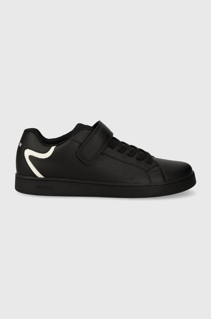 Geox sneakersy dziecięce ECLYPER imitacja skóry licowej czarny J36LSA.000BC.36.39
