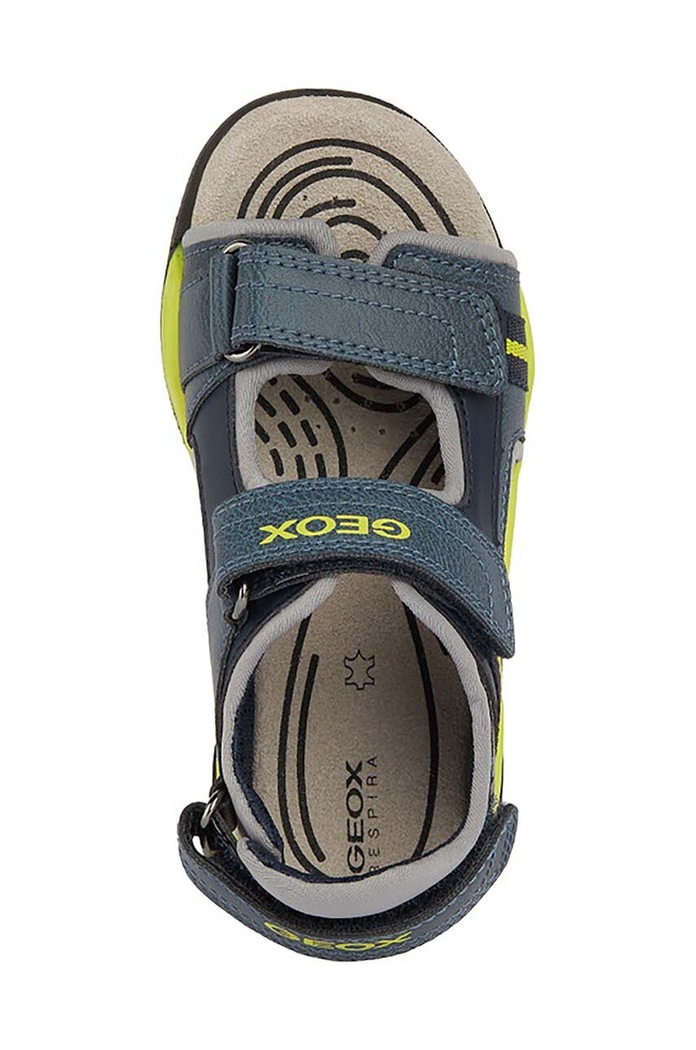 Sandale cu călcâiul deschis copii BOREALIS Geox verde J450RA.015ME.24.27