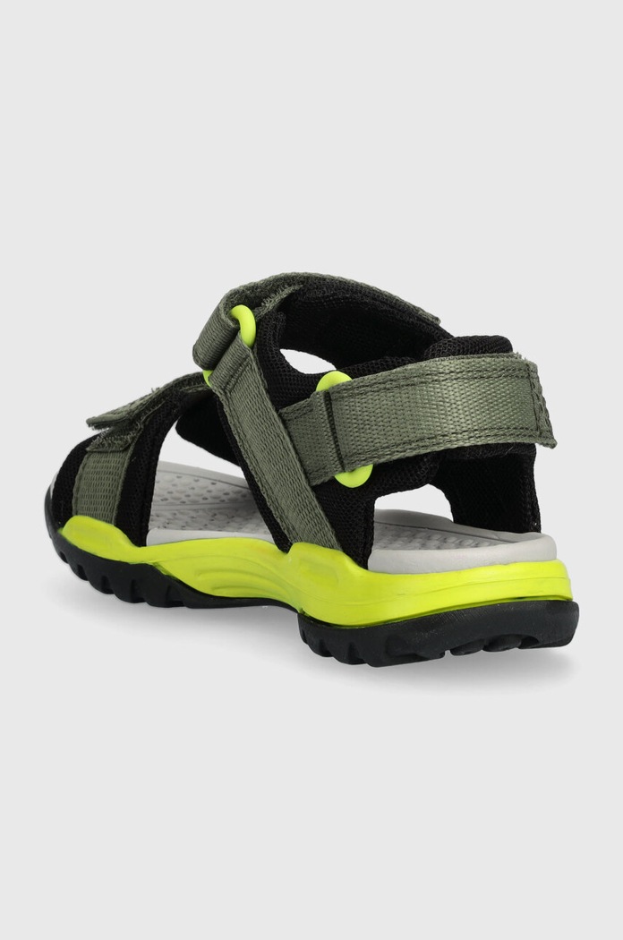 Αγορίστικα Geox σανδάλια αθλητικά παιδικά BOREALIS J450RE.01411.24.27 πράσινο
