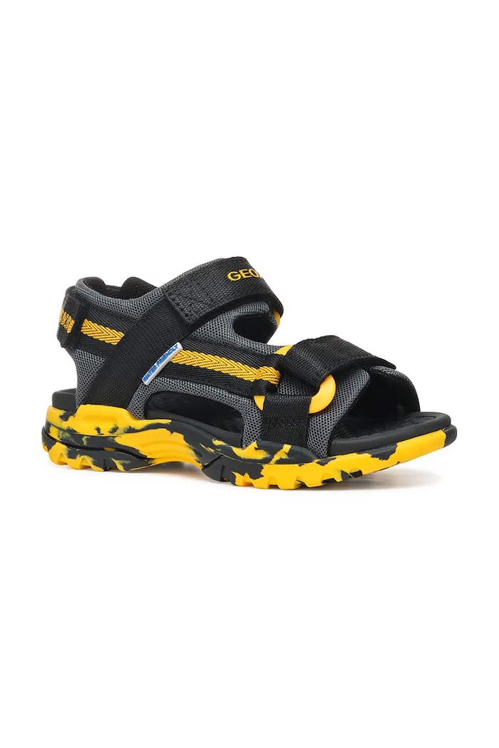 Geox sandały sportowe dziecięce BOREALIS czarny J450RE.01411.28.35