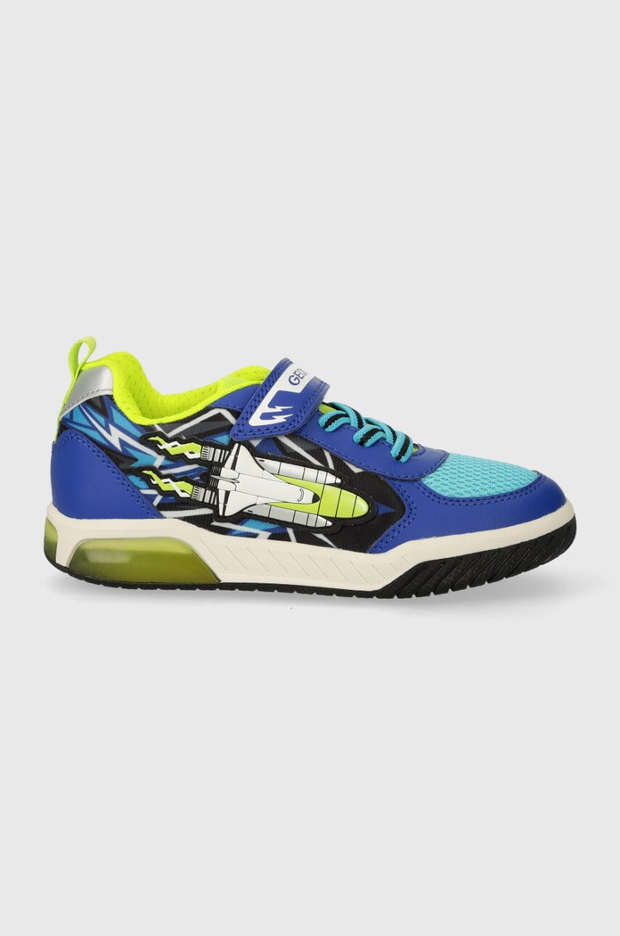 Geox sneakersy dziecięce INEK syntetyczny niebieski J459CB.011BC.28.31