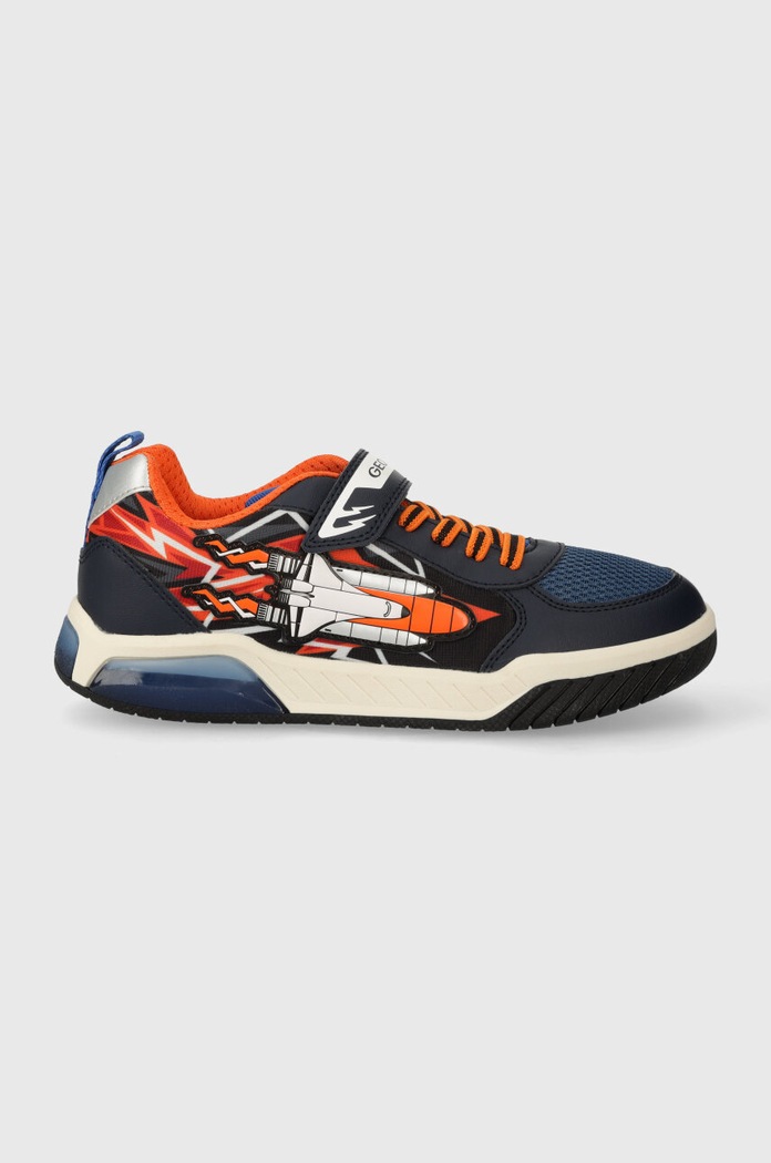 Geox sneakersy dziecięce INEK imitacja skóry licowej granatowy J459CB.011BC.36.38