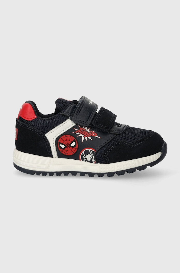 Geox sneakersy dziecięce ALBEN skóra zamszowa granatowy B453CB.022FU.20.23