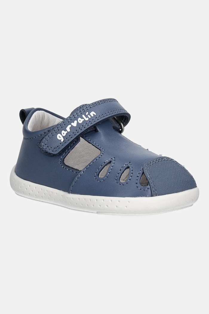 Garvalin sandale din piele pentru copii Produs pentru bebe albastru 242323.19.23