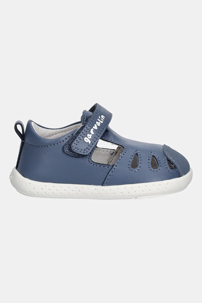 Garvalin sandale din piele pentru copii 242323.19.23 albastru SS25