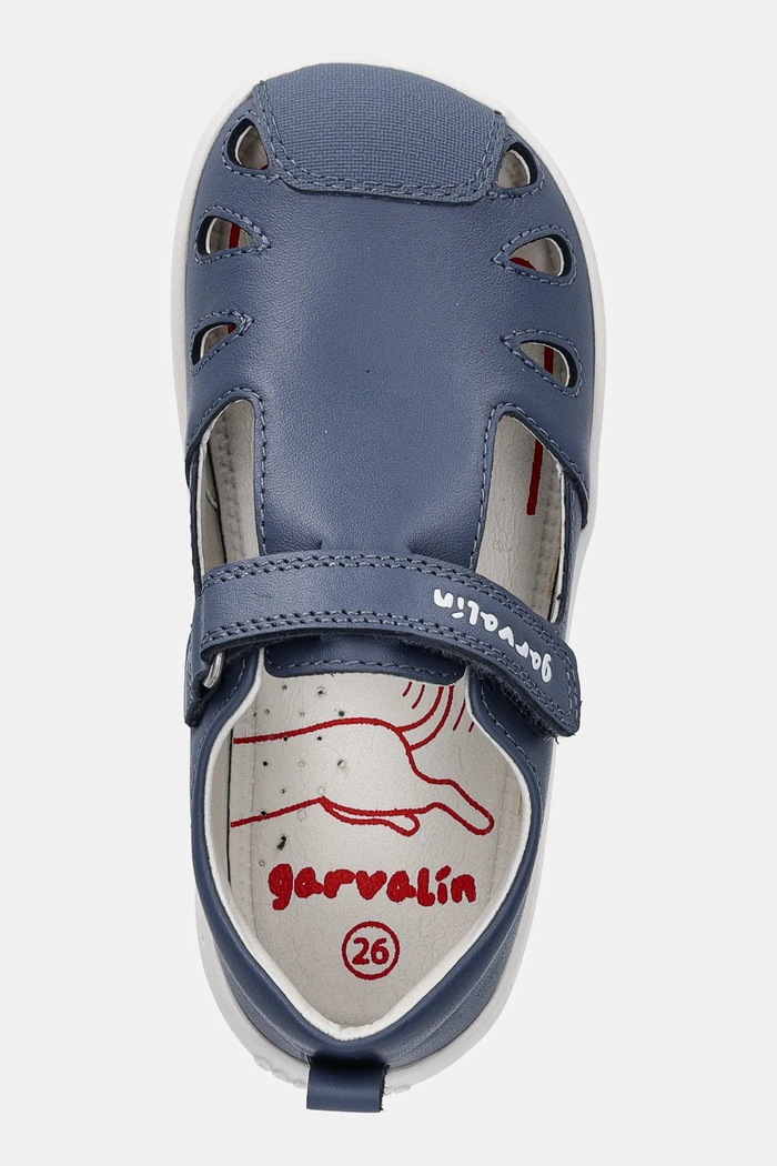 Sandale din piele pentru copii Garvalin 242323.24.26 albastru