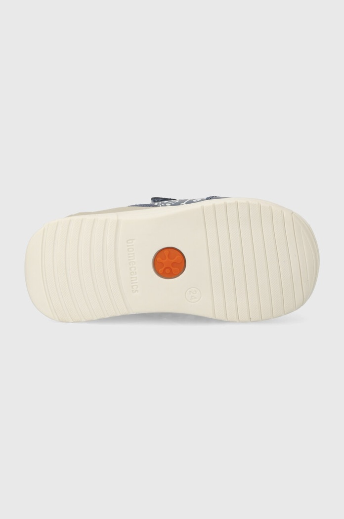 Biomecanics sneakersy skórzane dziecięce 242130 niebieski